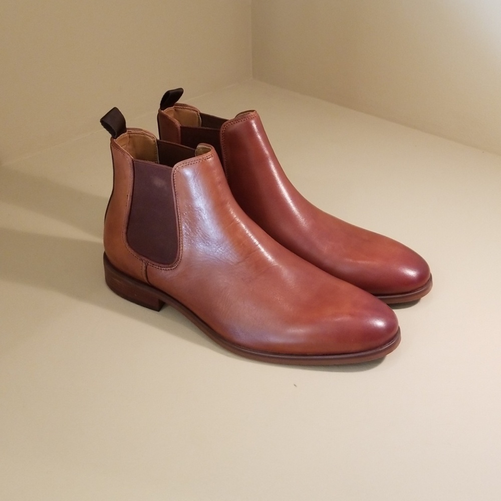*New* ALDO Leather Chelsea Boots
